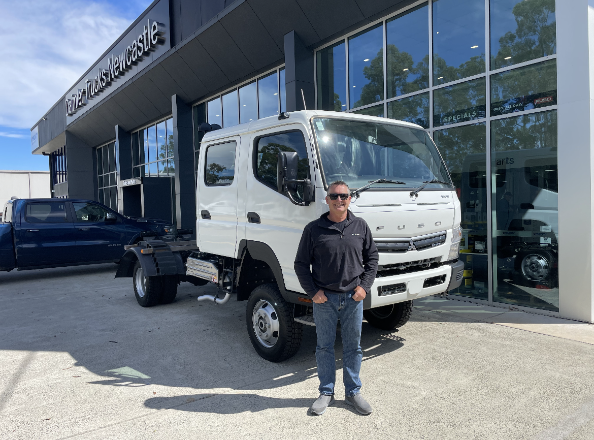 Fuso Canter 4x4 Delivery